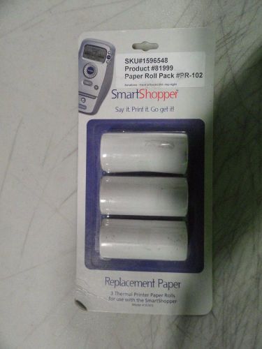 SmartShopper 3-Pack Paper Roll Refill