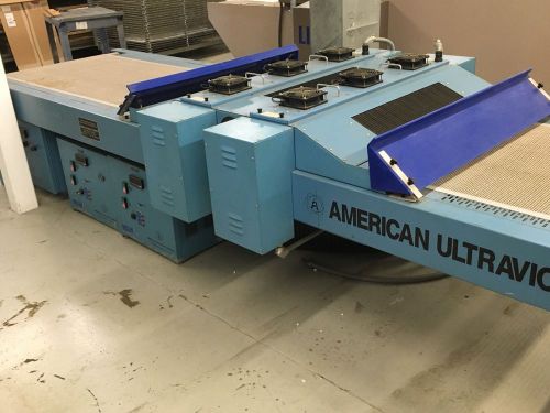 American Ultraviolet 30&#034; Uv Drier With Two Ps-30-4-T3 Lamp Units.