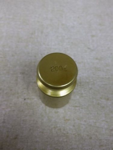 200g Brass Calibration Weight *FREE SHIPPING*