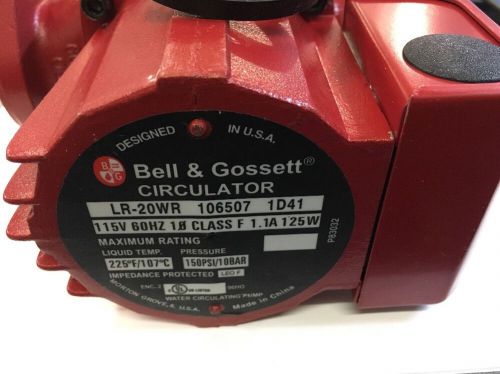 106507 Bell &amp; Gossett Series LR-20WR Circulating Pump