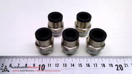 LEGRIS 3175-62-21 - PACK OF 5 - PUSH-TO-CONNECT TUBE FITTINGS, THREAD, N #214620