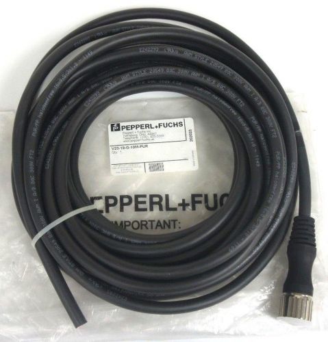 NEW PEPPERL FUCHS V23-19-G-10M-PUR CABLE CONNECTOR V2319G10MPUR