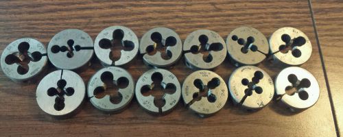 Lot of 13 Threading Dies - GTD, Butterfield and More (E)