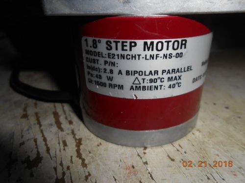 Pacific Scientific 1.8 Step Motor E21NRFB-LNN-N8-00