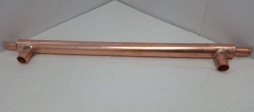 24&#034; Copper Tube and Shell Sidearm