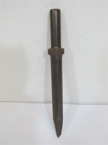 Moil Point 9-3/8&#034; OAL Round Shank w/ Oval Collar