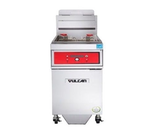 Vulcan 1VK65DF PowerFry5™ Fryer gas high-efficiency 21&#034; W 65-70 lb. capacity...