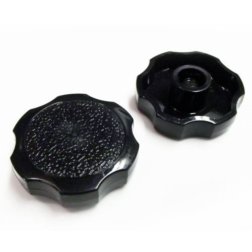 (cs-300-03) shear-loc 1/4&#034; rosette black knob 83-98-907b for sale