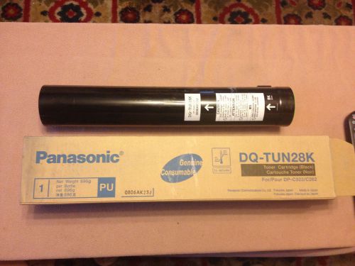 Genuine Panasonic Black Toner DQ-TUN28K OEM New Unused