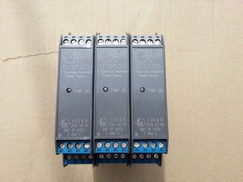 3-x GM Inteational  D1010D/B 2 Channels Repeater Power Supply