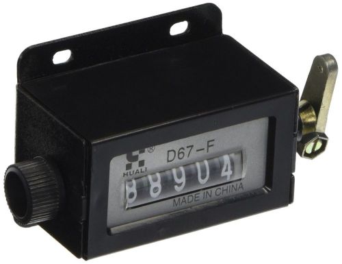 D67-F Black Casing 5 Digits Mechanical Pull Stroke Counter