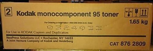 Genuine OEM Kodak  Black  Monocomponent 95 Toner, Box of 2