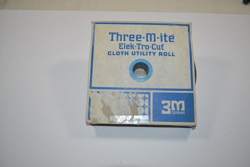 New 220x 3M THREE-M-ITE ELEK-TRO-CUT Cloth Utility Roll 05005 1&#034;x50yds  WR.13bA5