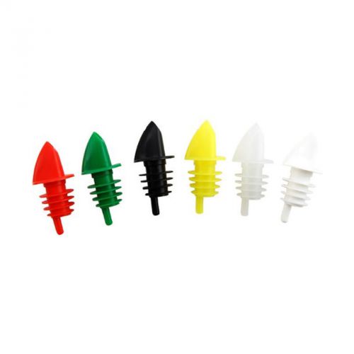 Winware Free Flow Liquor Pourer, pack of 12 Color Yellow
