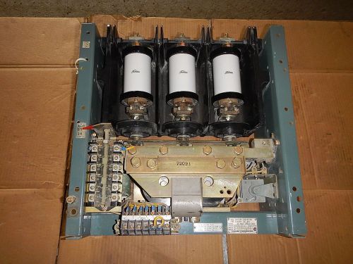 Toshiba Vacuum Contactor, Type CV432H-H ATC, 3 PH, 2500 Volts, 450 A - 17 MVA
