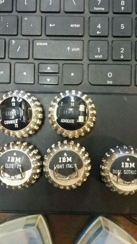 IBM Typewriter Balls and IBM Film Ribbon