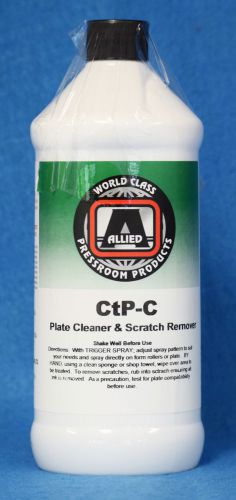 CTP-C PLATE CLEANER &amp; SCRATCH REMOVER ALLIED PRESSROOM PRODUCTS