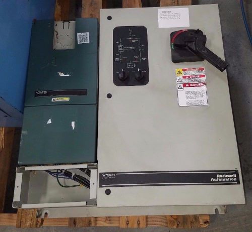 Rockwell allen bradley vtac9 hvac variable frequency drive 9vt401-052htana 40 hp for sale