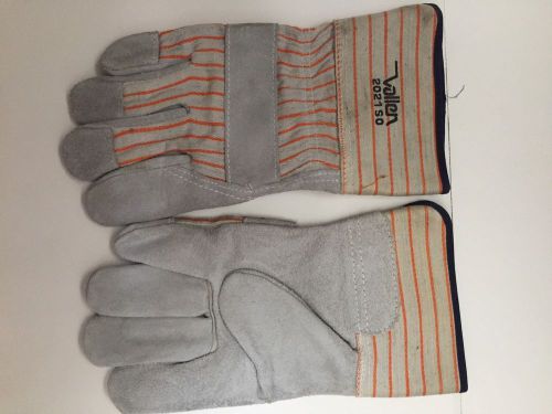 Work gloves vallen leather palm select split for sale