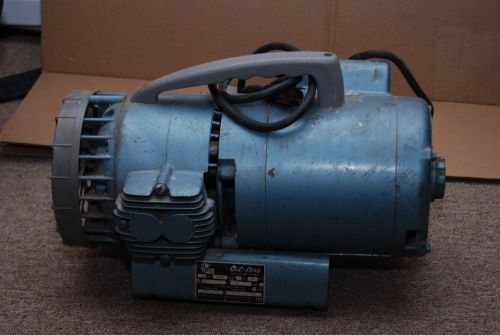Bell &amp; gossett oil-less vacuum pump sycgh21-1 - 1725 rpm - 1/4hp - 1 phase -115v for sale