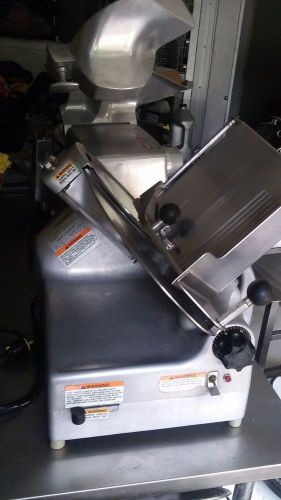 SLICER - Berkel 818 Automatic 12&#034; with Sharpner Deli Meat &amp; Cheese