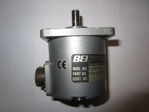 BEI Industrial encoder H25D-SS-12NB-7272-CCW-SM14/19