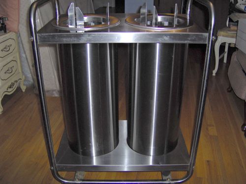 Lakeside Stainless Steel used plate lowerator cart, Model 772