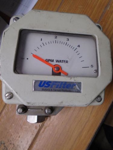 US Filter, 5520M02208XUXUX, Water Gauge, 5 GPM, Float NUYM1043, Scale- NPXD2204