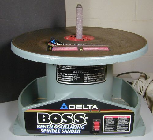 DELTA Shopmaster Boss  Bench Top Spindle Sander