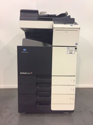 Konica Minolta Bizhub C224 Color Copier/Printer/Scan 38K ON IT/ MINT CONDITIONS