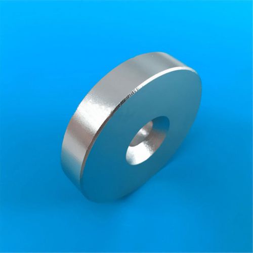 1pcs 50mm x 10mm Hole 10mm Ring Round Neodymium Permanent Magnets N50