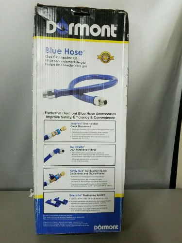Dormont blue hose gas connector kit 3/4&#034; x 36&#034; for sale