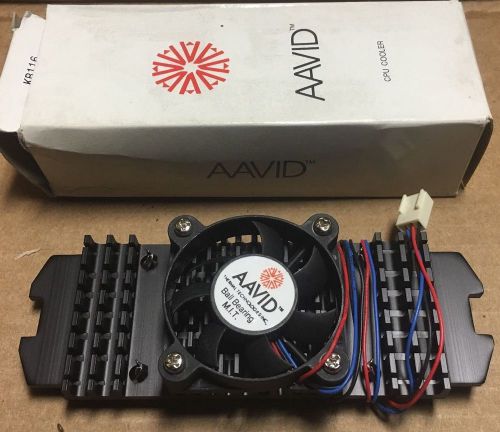 QTY 5 NEW AAVID 1450232 CPU COOLER FAN WITH HEAT SINK 50X50X10 COOLING 12v 3wire