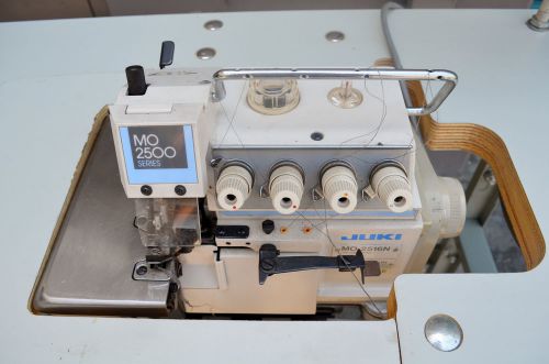 Juki mo-2516n overlock serger 2-needle 5-thread safety stitch sewing machine for sale