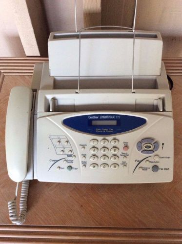 Brother intellifax 775 plain paper thermal transfer fax/copier/phone for sale