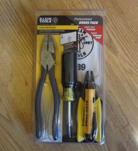 Klein tools tool and test kit (5-piece set) model 96005 for sale