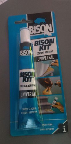 Bison Kit Universal Contact Adhesive Glue 50ml SUPER STRONG BONDS INSTANTLY