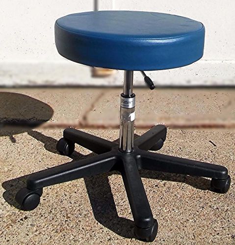 RITTER by MIDMARK EXAM CHAIR Adjustable Air Lift STOOL BLUE