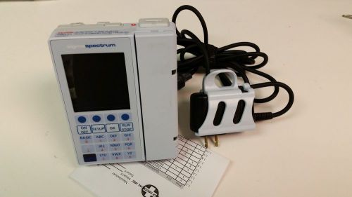 Sigma Spectrum Wireless Infusion Pump v6.02.07 W/ Pole Clamp, Battery, Charger