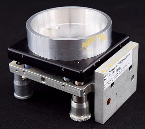 Newport/Spectra-Physics 382 Optical Platform Mirror Mount +2 Starrett Micrometer