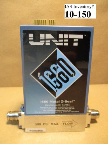 Unit ufc-1660 mass flow controller 100 sccm o2$s (used working) for sale