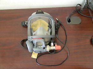 Interspiro Spiromatic CBRN Approved SCBA Breathing Mask w/Savox IS-Com Mask Unit