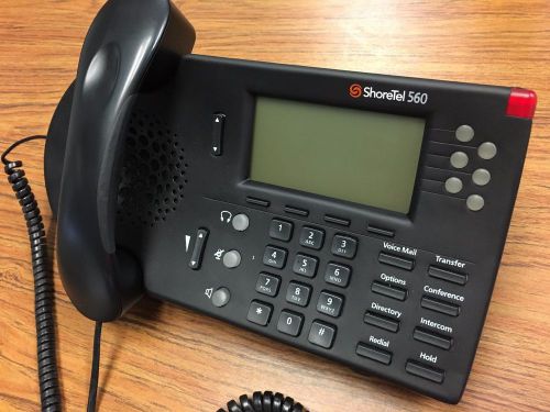 Shoretel 560 VoIP telephone set (black)