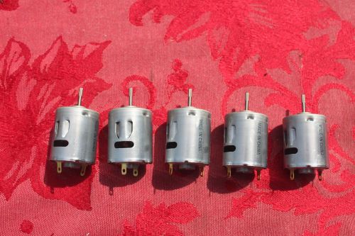 Lot of 5 -mabuchi rs-365rh motor - 24 vdc - 8500 rpm for sale