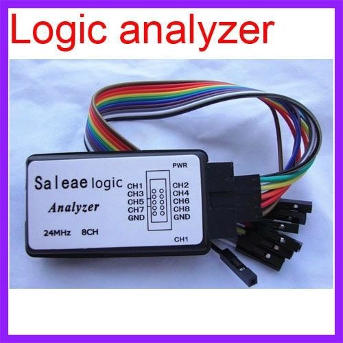 Usb logic analyzer scm arm fpga debugging tool 24m sampling 8 channels for sale