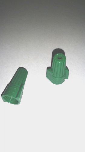 100 Green winged Twist on wire connectors