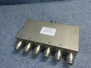 JFW INDUSTRIES 6 Way Power Divider/Combiner 50PD-455