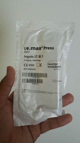 Ivoclar vivadent E. Max Press Refill Ingots LT BL1