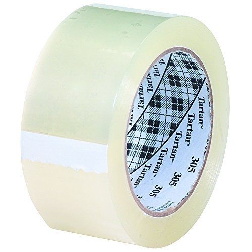 Tartan T9023056PK Carton Sealing Tape, 2&#034; x 110 yd, Clear (Pack of 6)