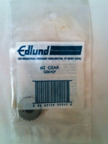 Genuine Edlund G004SP #2 Gear for No. 2 Can Opener #932 New